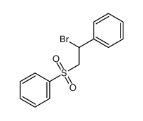 [2-(benzenesulfonyl)-1-bromoethyl]benzene