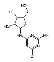 50619-38-0 3-[(2-amino-6-chloropyrimidin-4-yl)amino]-5-(hydroxymethyl)cyclopentane-1,2-diol