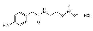 2-(2-(4-aminophenyl)acetamido)ethyl nitrate hydrochloride