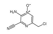 6-(chloromethyl)-4-hydroxy-3-iminopyrazine-2-carbonitrile 40127-89-7