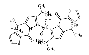 872005-00-0 structure, C32H46Cl2N4O2PdS2