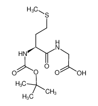 N-[(1,1-二甲基乙氧基)羰基]-L-蛋氨酰-甘氨酸