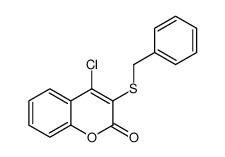 88353-31-5 3-benzylsulfanyl-4-chlorochromen-2-one