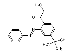 345931-02-4 1-(4-(tert-butyl)-2-(phenyldiazenyl)phenyl)propan-1-one