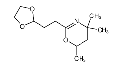 41031-85-0 2-(2-[1,3]dioxolan-2-yl-ethyl)-4,4,6-trimethyl-5,6-dihydro-4H-[1,3]oxazine