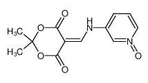 952059-56-2 2,2-dimethyl-5-[[(1-oxidopyridin-3-yl)amino]methylidene]-1,3-dioxane-4,6-dione