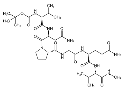 100342-73-2 structure, C32H55N9O10