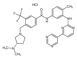 859212-17-2 structure, C30H32ClF3N8O