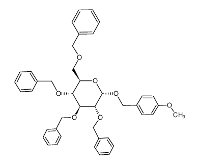 615564-29-9 spectrum, 4-methoxybenzyl 2,3,4,6-tetra-O-benzyl-α-D-glucopyranoside