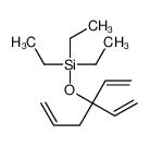 62418-73-9 3-ethenylhexa-1,5-dien-3-yloxy(triethyl)silane