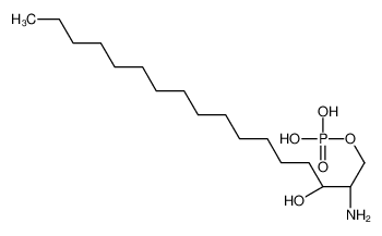 [(2S,3R)-2-azaniumyl-3-hydroxyheptadecyl] hydrogen phosphate 474923-29-0