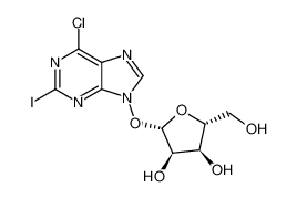 6-氯-2-碘-9-beta-D-呋喃核糖基-9H-嘌呤