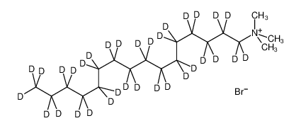 十六烷基三甲基溴化铵-D33图片