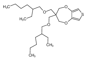 634591-75-6 3,3-bis(2-ethylhexyloxymethyl)-3,4-dihydro-2H-thieno[3,4-b][1,4]dioxepine