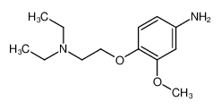 4-(2-(diethylamino)ethoxy)-3-methoxyaniline 96729-89-4