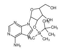 69504-13-8 structure, C16H27N5O4Si