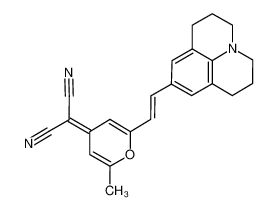 4-(Dicyanomethylene)-2-methyl-6-(julolidin-4-ylvinyl)-4H-pyran 51325-95-2