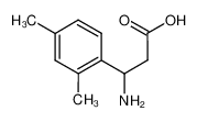 3-amino-3-(2,4-dimethylphenyl)propanoic acid 117391-54-5