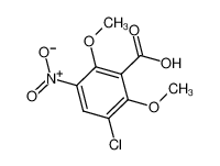 3-CHLORO-2,6-DIMETHOXY-5-NITROBENZOIC ACID 175135-56-5