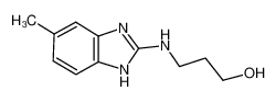 3-(5-甲基-1H-苯并咪唑-2-基氨基)-丙烷-1-醇