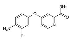 4-(4-氨基-3-氟苯氧基)-2-吡啶羧酰胺