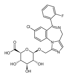 1'-HYDROXYMIDAZOLAM-?-D-GLUCURONIDE 81256-81-7