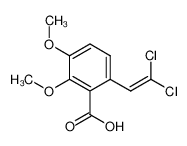 171779-77-4 spectrum, 2-(2,2-dichlorovinyl)-5,6-dimethoxybenzoic acid