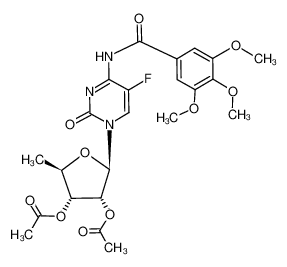 161599-31-1 structure, C23H26FN3O10