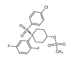 471903-56-7 spectrum, (1r,4r)-4-((4-chlorophenyl)sulfonyl)-4-(2,5-difluorophenyl)cyclohexyl methanesulfonate