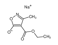 133827-52-8 ethyl 3-methyl-5-oxo-2,5-dihydroisoxazole-4-carboxylate sodium salt