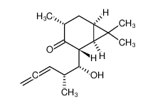 1453222-00-8 (1R,2R,4R,6R)-2-((1R,2R)-1-hydroxy-2-methyl-penta-3,4-dien-1-yl)-4,7,7-trimethylbicyclo[4.1.0]heptan-3-one