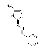 37072-50-7 N-[(E)-benzylideneamino]-4-methyl-1,3-thiazol-2-amine