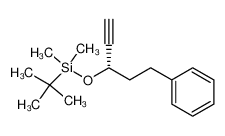 329313-36-2 (S)-tert-butyldimethyl(5-phenylpent-1-yn-3-yloxy)silane