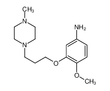 4-甲氧基-3-(3-(4-甲基哌嗪-1-基)丙氧基)苯胺