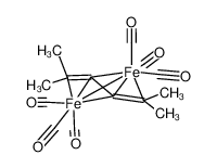 12212-46-3 spectrum, tetramethylbutatriene(hexacarbonyl)diirion