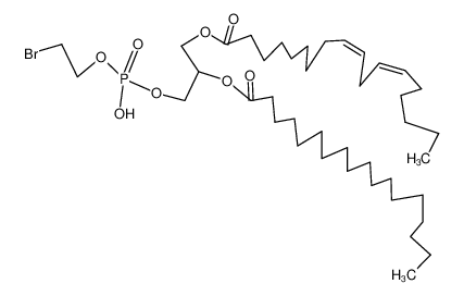 106654-97-1 structure, C41H76BrO8P