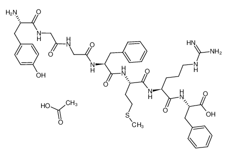 100929-69-9 structure, C44H60N10O11S