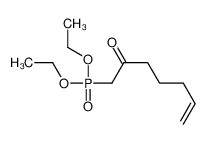 123444-56-4 1-diethoxyphosphorylhept-6-en-2-one