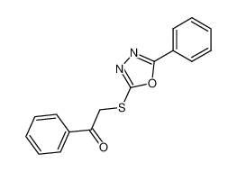 74087-90-4 spectrum, 2-Benzoylmethylthio-5-phenyl-1,3,4-oxadiazol