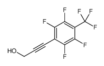 3-[2,3,5,6-tetrafluoro-4-(trifluoromethyl)phenyl]prop-2-yn-1-ol 61794-47-6