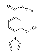 1269834-29-8 spectrum, methyl 4-(1H-imidazol-1-yl)-3-methoxybenzoate