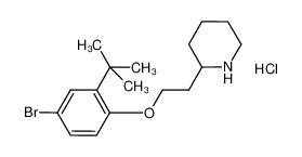 1219948-94-3 structure, C17H27BrClNO