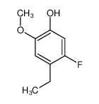 4-Ethyl-5-fluoro-2-methoxyphenol 1065076-45-0