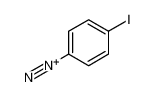 19262-76-1 structure, C6H4IN2+