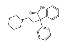 102597-35-3 spectrum, 2,2-diphenyl-4-piperidino-butyric acid