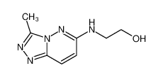 2-[(3-甲基[1,2,4]三唑并[4,3-b]哒嗪-6-基)氨基]乙醇