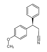 40591-05-7 (R)-3-(4-methoxyphenyl)-3-phenylpropanenitrile