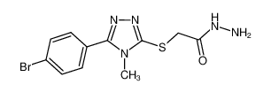 832739-64-7 structure, C11H12BrN5OS