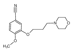 675126-28-0 spectrum, 3-(3-Morpholinylpropoxy)-4-Methoxybenzonitrile