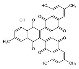 29482-55-1 structure, C33H18O9